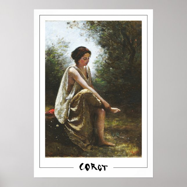 Jean-Baptiste-Camille Corot Zedign Art Poster #314 (Frente)