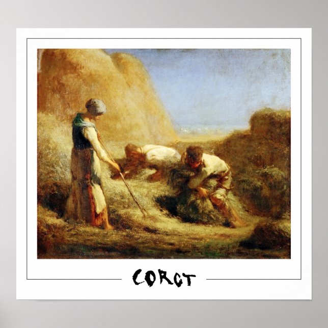 Jean-Baptiste-Camille Corot Zedign Art Poster #320 (Frente)