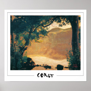 Jean-Baptiste-Camille Corot Zedign Art Poster nº