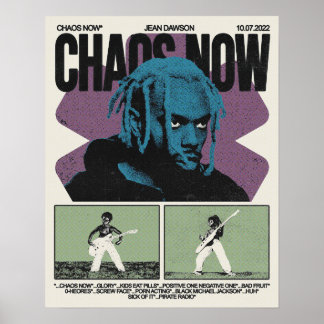 Jean Dawson Chaon Now* Poster do álbum