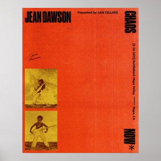 Jean Dawson Chaos Now* Poster da Tour