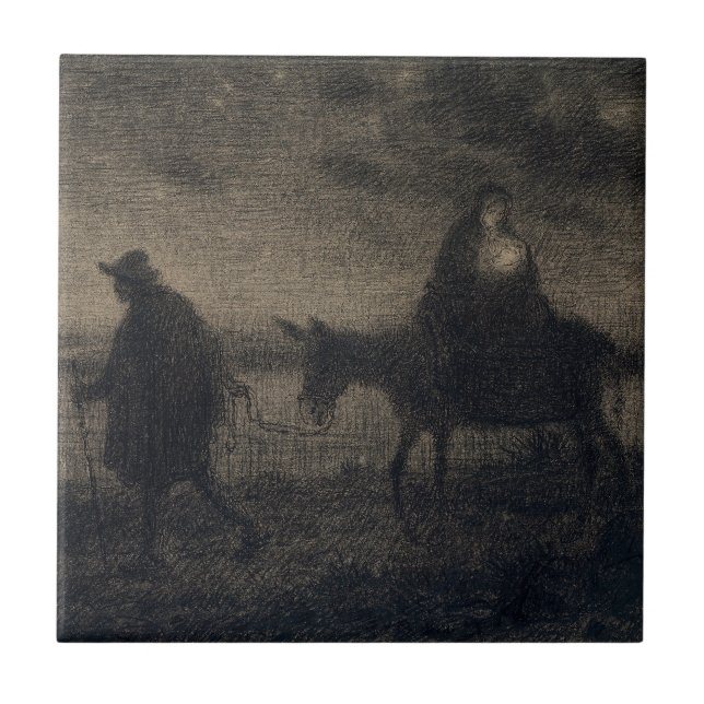 Jean-Francois Millet - O Voo Para O Egito (Frente)