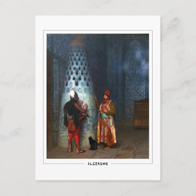 Jean-Léon Gérôme #102 - Cartão postal de arte (Frente)