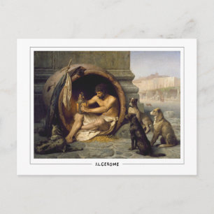 Jean-Léon Gérôme #141 - Cartão postal de arte fina