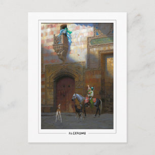 Jean-Léon Gérôme #186 - Cartão postal de arte
