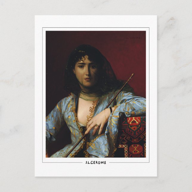Jean-Léon Gérôme #258 - Cartão postal de arte (Frente)