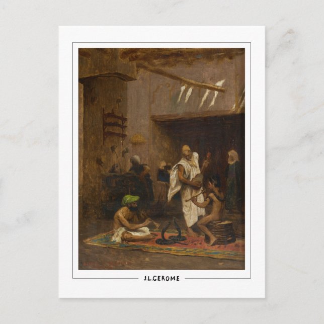 Jean-Léon Gérôme #264 - Cartão Postal de Arte Fina (Frente)
