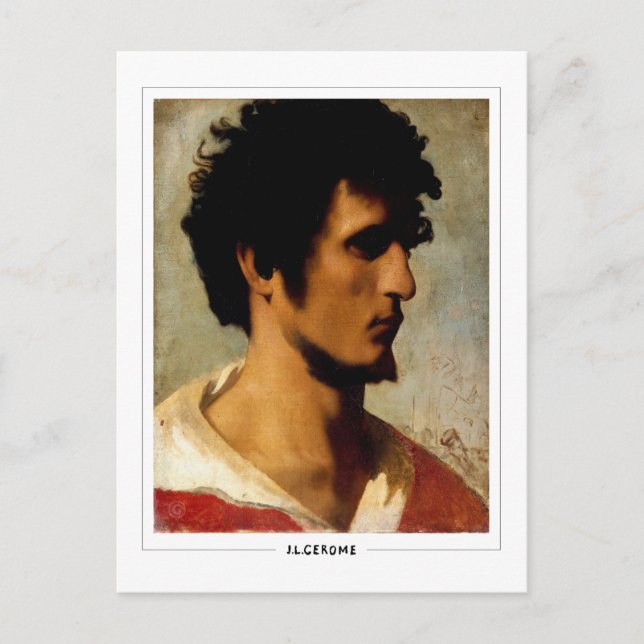 Jean-Léon Gérôme #289 - Cartão postal de arte (Frente)
