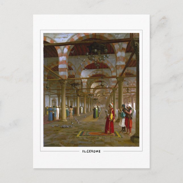 Jean-Léon Gérôme #2 - Cartão postal de arte (Frente)