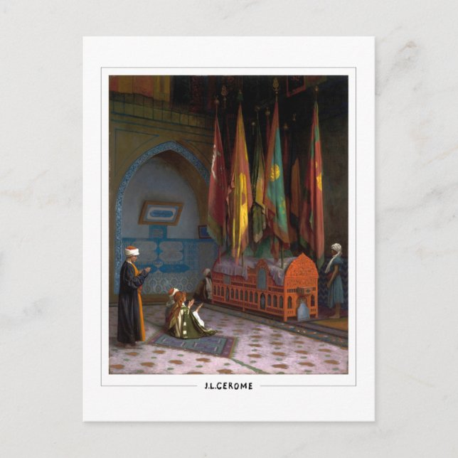 Jean-Léon Gérôme #338 - Cartão postal de arte (Frente)