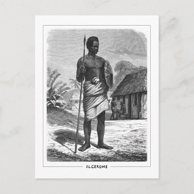 Jean-Léon Gérôme #354 - Cartão postal de arte (Frente)