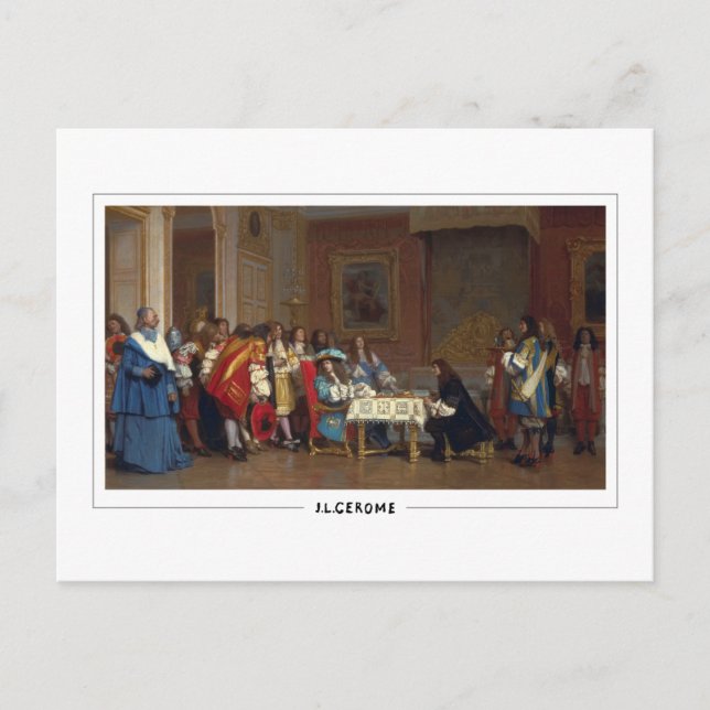 Jean-Léon Gérôme #85 - Cartão Postal de Arte (Frente)