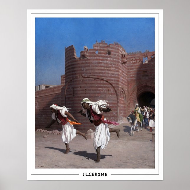 Jean-Léon Gérôme Zedign Art Poster #66 (Frente)