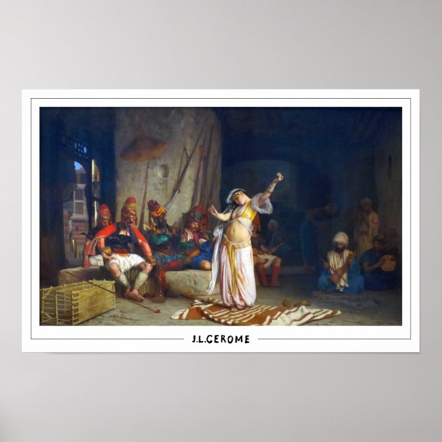 Jean-Léon Gérôme Zedign Art Poster #87 (Frente)