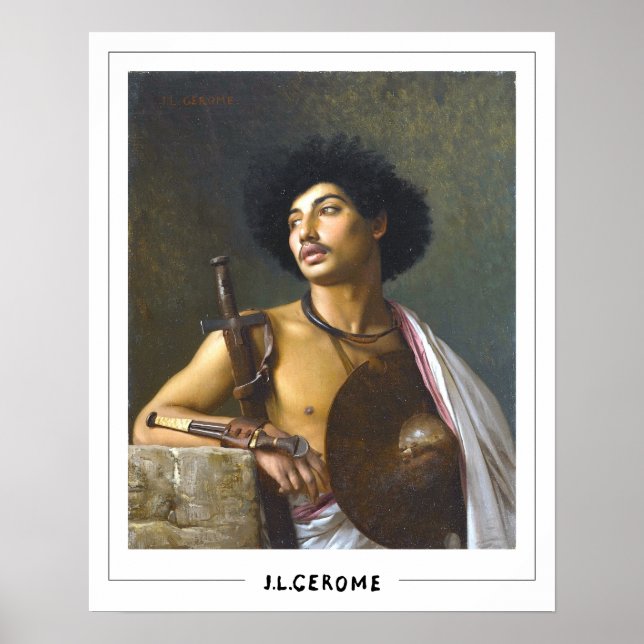 Jean-Léon Gérôme Zedign Art Poster #94 (Frente)