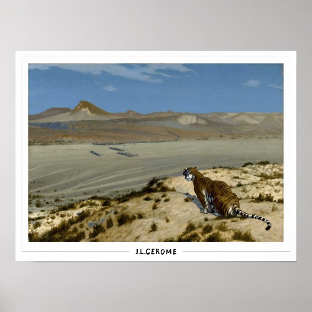 Jean-Léon Gérôme Zedign Art Poster nº 10 (Frente)