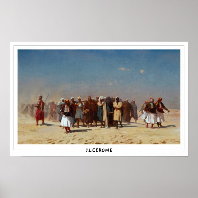 Jean-Léon Gérôme Zedign Art Poster nº 106 (Frente)