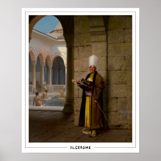 Jean-Léon Gérôme Zedign Art Poster nº 114 (Frente)