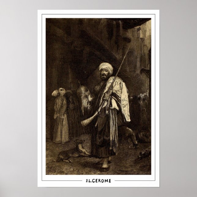 Jean-Léon Gérôme Zedign Art Poster nº 123 (Frente)