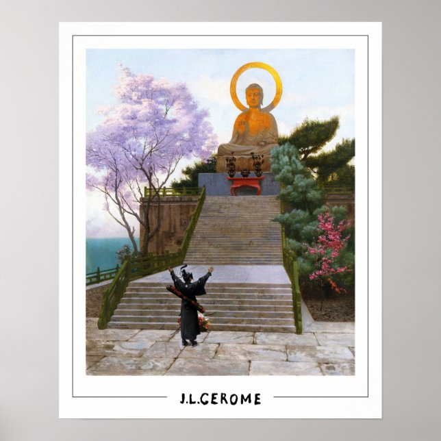 Jean-Léon Gérôme Zedign Art Poster nº 142 (Frente)