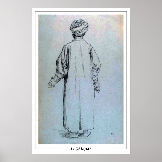 Jean-Léon Gérôme Zedign Art Poster nº 168 (Frente)