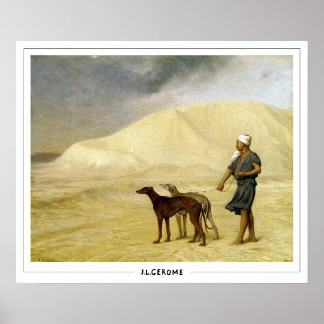 Jean-Léon Gérôme Zedign Art Poster nº 17 (Frente)