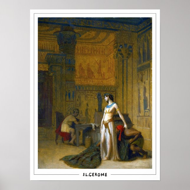 Jean-Léon Gérôme Zedign Art Poster nº 198 (Frente)