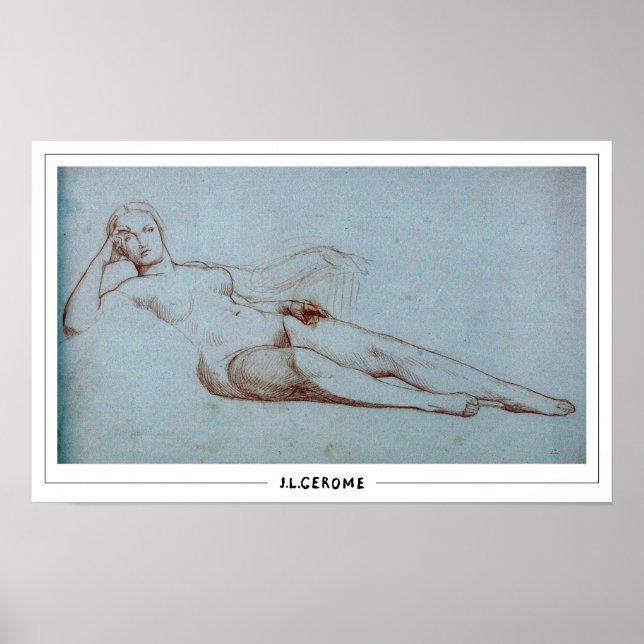 Jean-Léon Gérôme Zedign Art Poster nº 38 (Frente)