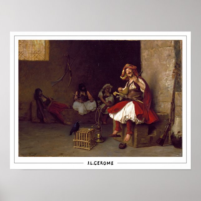 Jean-Léon Gérôme Zedign Art Poster nº 76 (Frente)