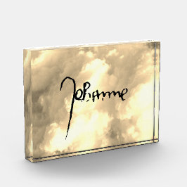 Jeanne d'Arc Saint Joan Heilige Johanna Signature