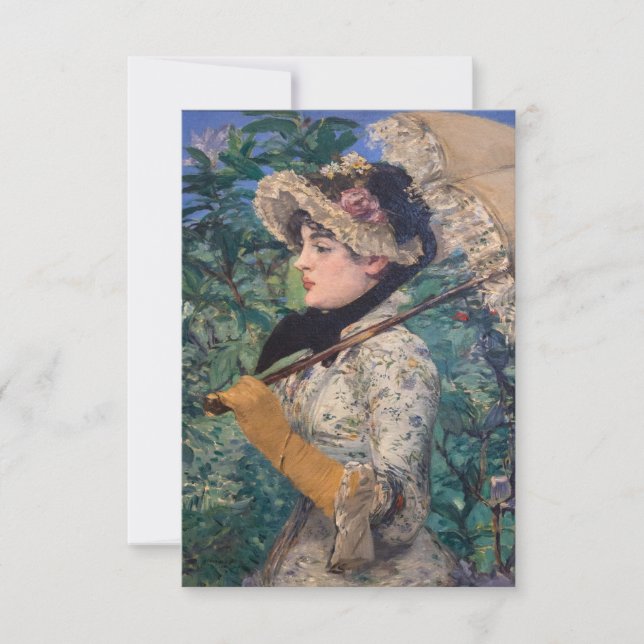 Jeanne (Primavera) Por Édouard Manet (Frente)