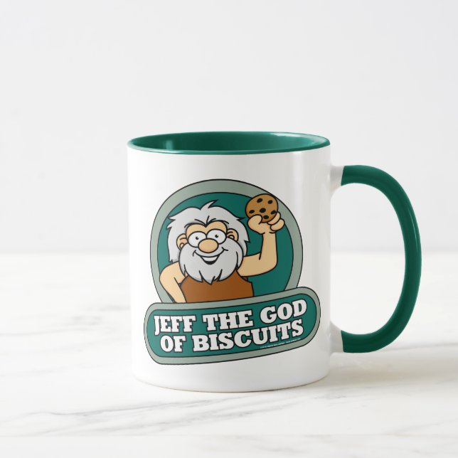 Jeff o deus da caneca dos biscoitos (Direita)