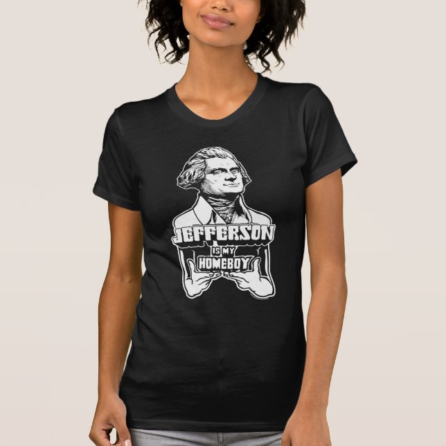 Jefferson é minha camisa do ficar em casa (Frente)