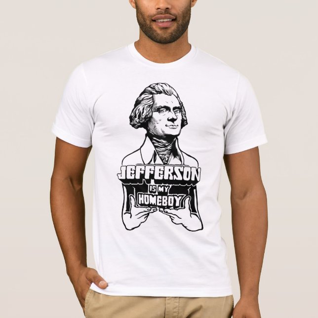 Jefferson é minha camisa do ficar em casa (Frente)