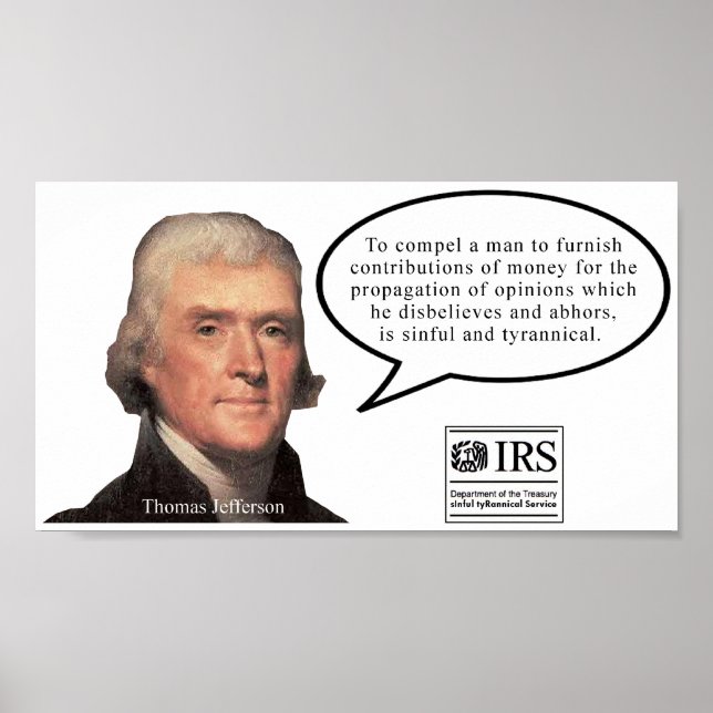 Jefferson Quote poster (Frente)