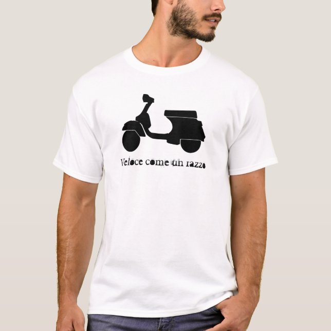 jejue como um patinete do foguete - toda a camisa (Frente)