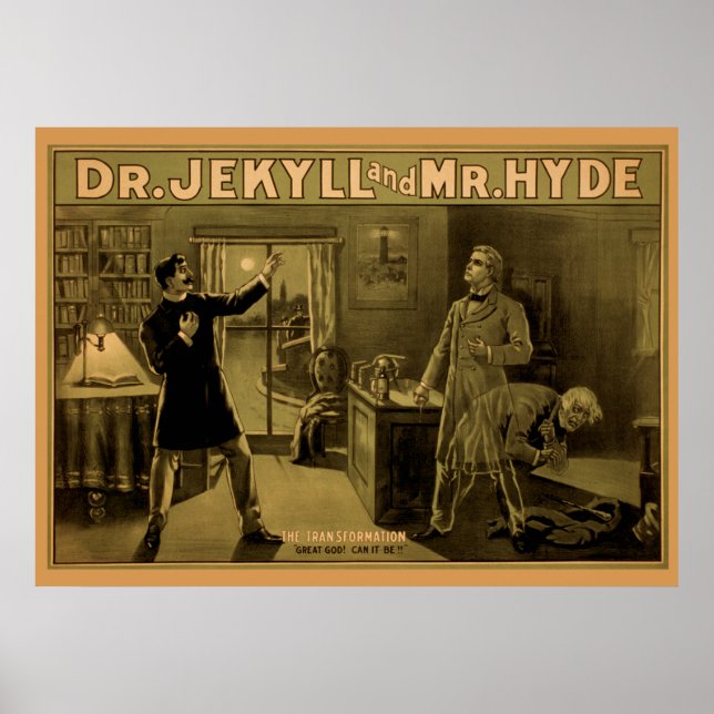 Jekyll & Hyde - Theater Poster (Frente)