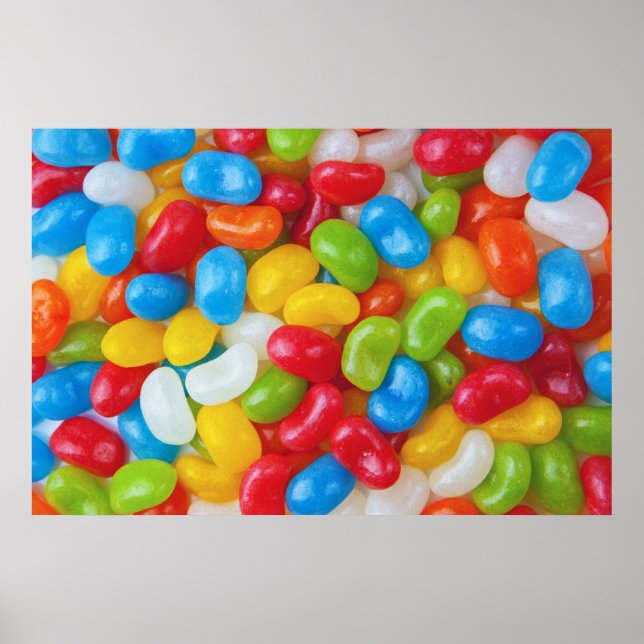 Jelly Beans Art Poster (Frente)