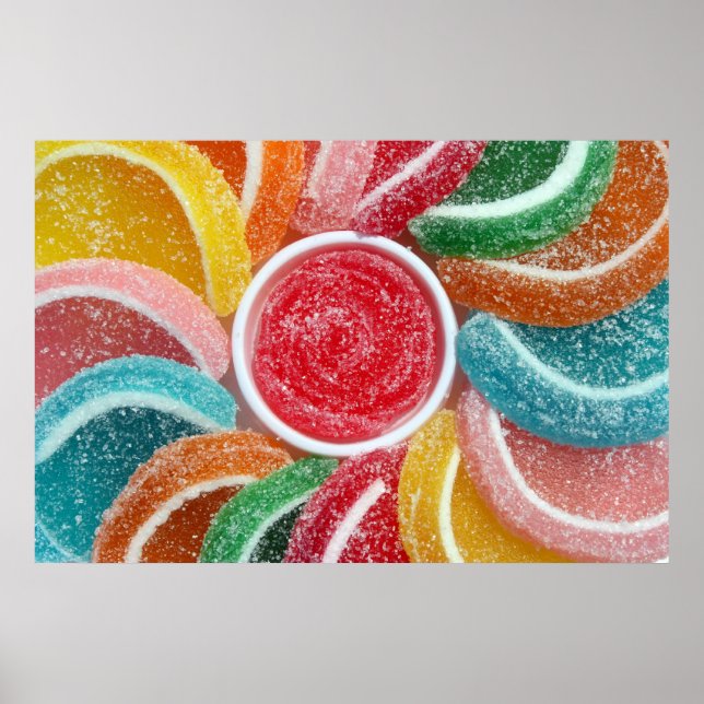 jelly candy poster print (Frente)