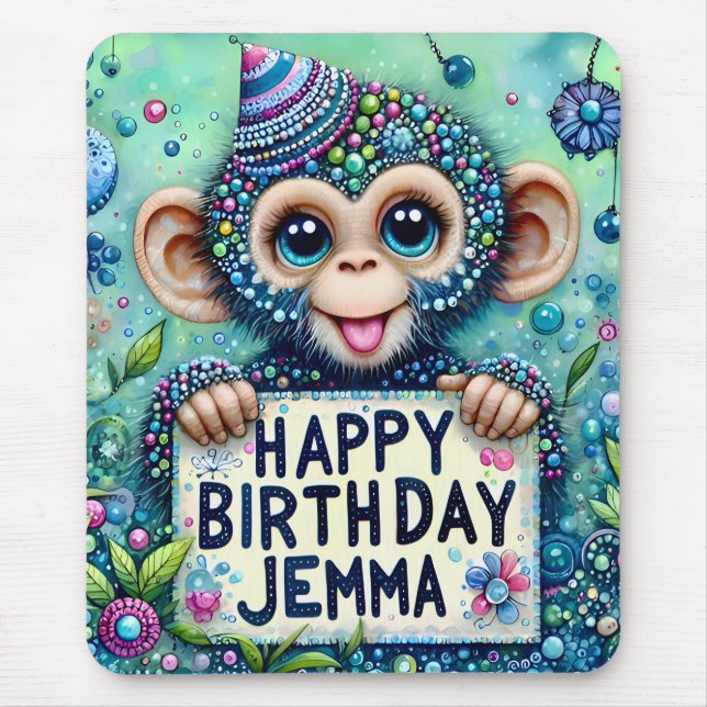 JEMMA ~ BABY CHIMPANZEE ~ Mousepad (Frente)