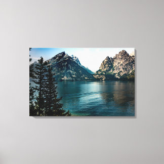 Jenny Lake, Grand Tetons na Canvas