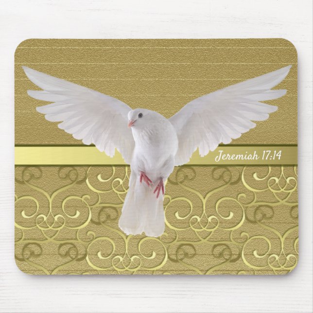 Jeremiah, 17:14 Mouse pad (Frente)