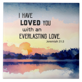 Jeremiah 31:3 I have loved you Bible Verse 