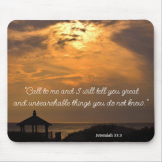 Jeremiah 33:3 Mousepad