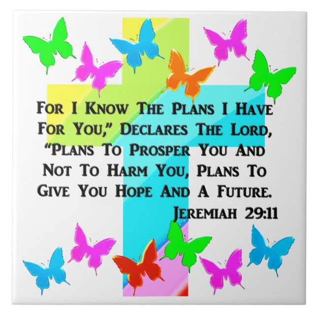 JEREMIAH INSPIRATIVO 29:11 CRISTÃO (Frente)