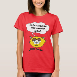 Jerry The Cat Mulher Camisa "Fato Divertido"
