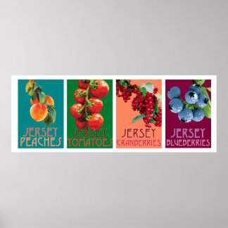 Jersey Fruta Poster horizontal