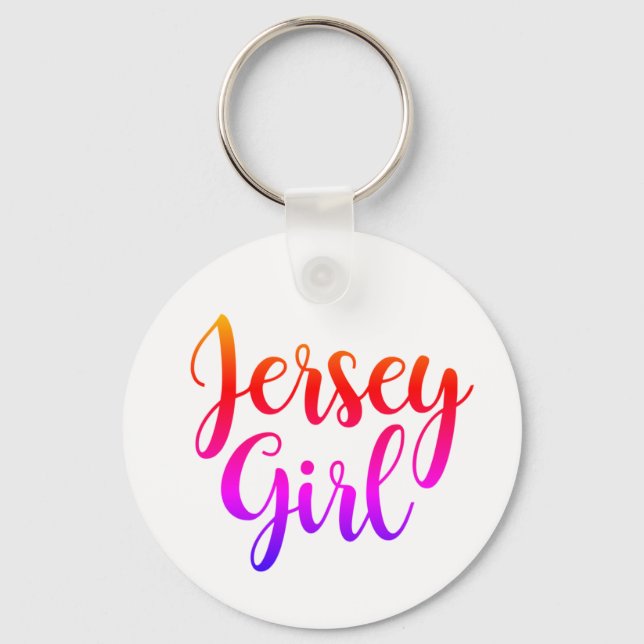 Jersey Girl Chaveiro (Frente)