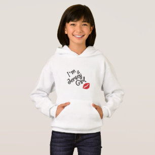 Jersey Girl Pullover Hoodie para Meninas