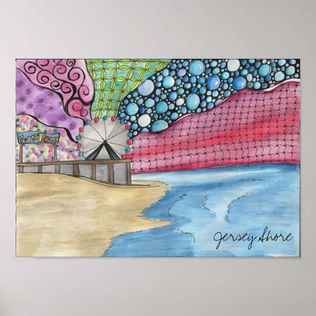 Jersey Shore Poster (Frente)